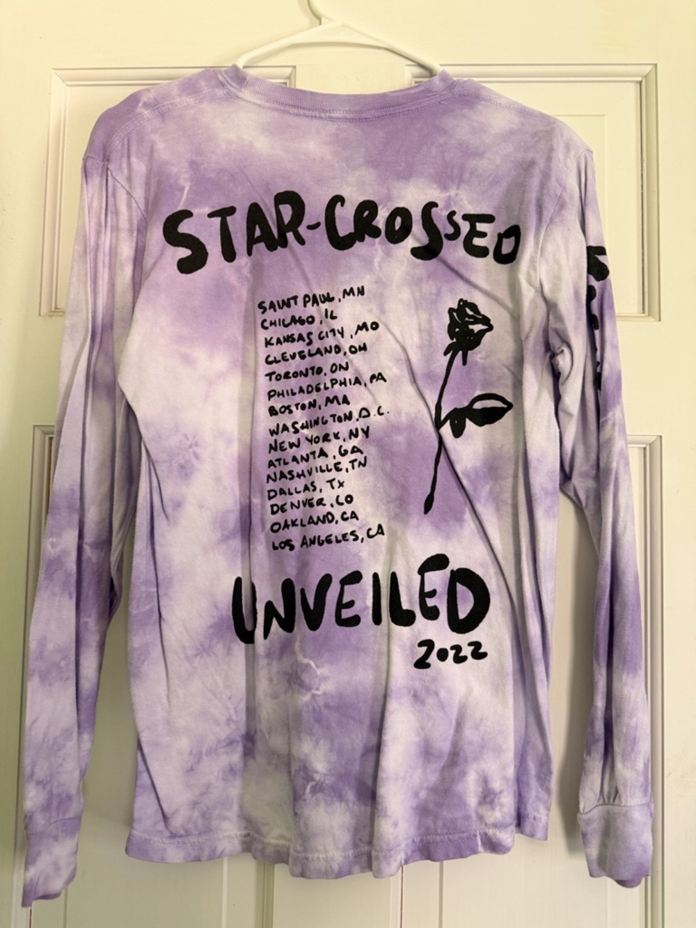 Kacey Musgraves 'Star-Crossed Unveiled 2022' Tour Long Sleeve Tee